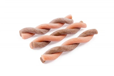 Бифф (Biff) жевательный снек Dent 0,04кг для чистки зубов со вкусом лосося для собак мелких пород (3 шт) фото