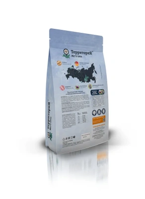 ТерриториЯ Кавказ 2,5кг индейка с морошкой сухой для взрослых собак мелких пород (560193) фото