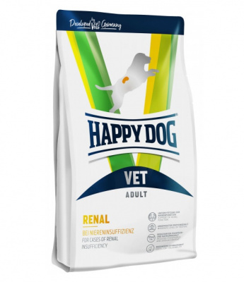 Happy Dog Renal 4кг при заболеваниях почек сухой для собак (152722) Happy Dog Renal 4кг при заболеваниях почек сухой для собак (152722)