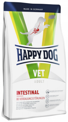 Happy Dog VET Diet Intestinal 1кг для собак всех пород с чувствительным пищеварением (097498) Happy Dog VET Diet Intestinal 1кг для собак всех пород с чувствительным пищеварением (097498)