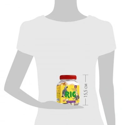 Rio 0,16кг смесь фруктово-ореховая для всех видов птиц фото Rio 0,16кг смесь фруктово-ореховая для всех видов птиц фото