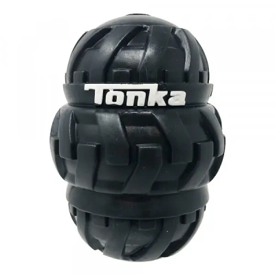 Tonka Игрушка-дозатор для лакомств тройной черный 12,7см фото
