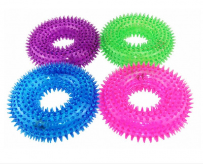 Игрушка Догман кольцо пищащее светящееся (12 см.) Игрушка Догман кольцо пищащее светящееся (12 см.)