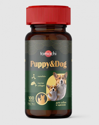 Tamachi Puppy&Dog витаминно-минеральный комплекс 100таб для средних и крупных собак (793281) фото