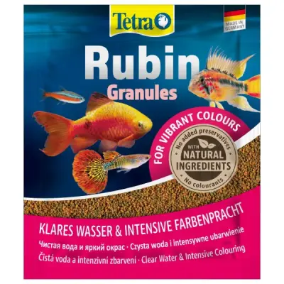 Tetra Rubin Granules 0,015кг корм гранулы для окраса рыб (пакет)