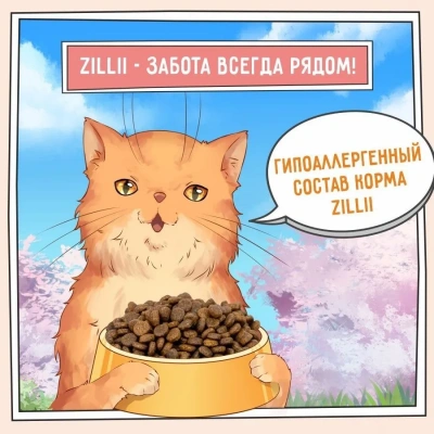 ZILLII (Зилли) Cat Adult Indoor 10кг индейка и ягненок сухой для домашних кошек (350662) фото ZILLII (Зилли) Cat Adult Indoor 10кг индейка и ягненок сухой для домашних кошек (350662) фото