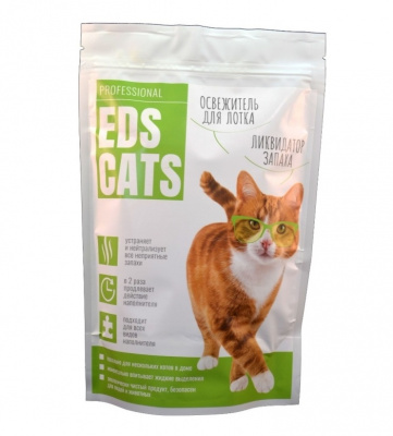 Ликвидатор запаха EDS CATS 0,4кг для кошачьего туалета (24 шт/уп) Ликвидатор запаха EDS CATS 0,4кг для кошачьего туалета (24 шт/уп)