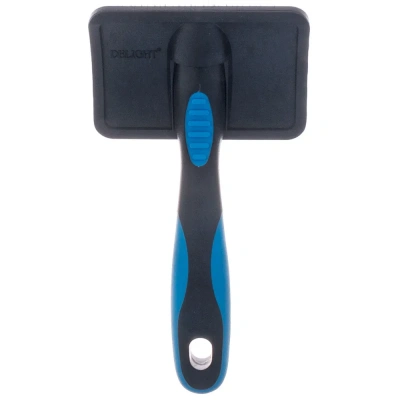 Пуходёрка (DeLIGHT) пластик мягкий корд малая 36821S /6/ фото