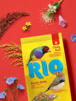 Rio 1кг корм для экзотических птиц основной рацион фото