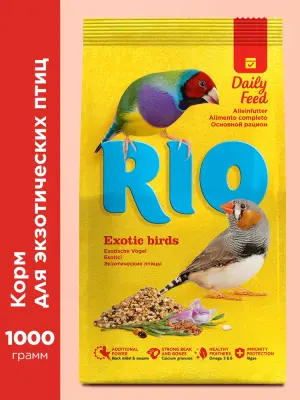 Rio 1кг корм для экзотических птиц основной рацион фото