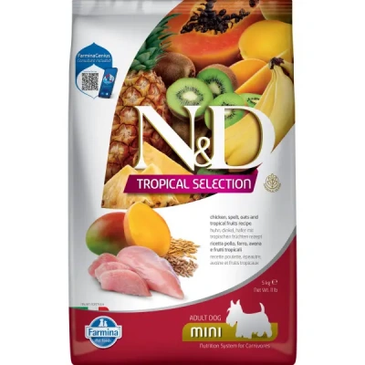 Farmina (Фармина) N&D Tropical Selection Dog 5кг курица для собак мини пород Farmina (Фармина) N&D Tropical Selection Dog 5кг курица для собак мини пород фото