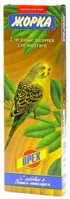 Жорка 0,07кг медовые палочки орех для попугаев (2шт) фото