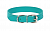 Ошейник (PerseiLine) PIXEL экокожа бирюзовый, шир. 1,0 длина 30 см XS фото
