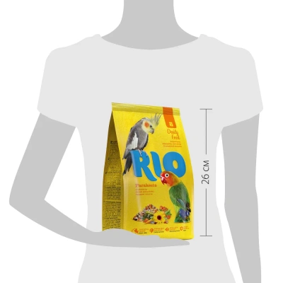Rio 0,5кг корм для средних попугаев основной рацион фото Rio 0,5кг корм для средних попугаев основной рацион фото