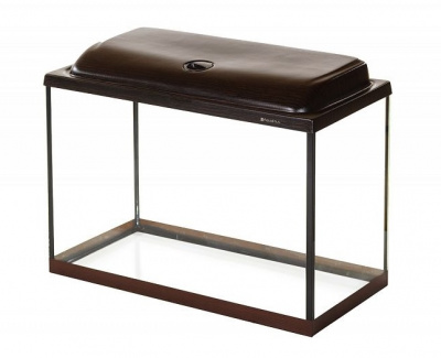 Аквариум AquaPlus STD П72 венге (61х31х45 см) стекло 5 мм, прямоугольный, 66 л., с лампой Т8 1х15 Вт