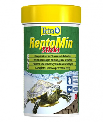 Tetra ReptoMin Sticks 0,1л корм для водных черепах Tetra ReptoMin Sticks 0,1л корм для водных черепах