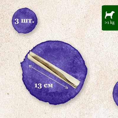 Палочки (8in1) Delights Beef Sticks жевательные с говядиной для собак (3шт) 75гр (8856) фото