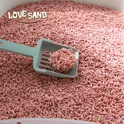 Наполнитель (Emily pets) 2,5кг из волокон бобовых растений (соевый), персик  фото Наполнитель (Emily pets) 2,5кг из волокон бобовых растений (соевый), персик  фото