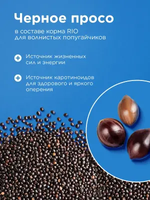Rio 3кг корм для волнистых попугаев основной рацион (000081) фото