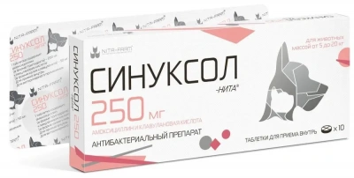 СИНУКСОЛ таб. 250 мг №10 (ЛИЦЕНЗИЯ) СИНУКСОЛ таб. 250 мг №10 (ЛИЦЕНЗИЯ) фото