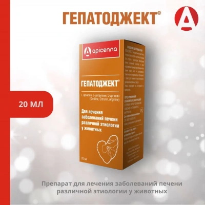 Гепатоджект инъекционный раствор, 20мл (ЛИЦЕНЗИЯ) фото