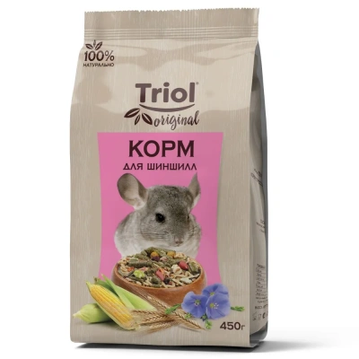 Triol корм 0,45кг для шиншилл фото Triol корм 0,45кг для шиншилл фото