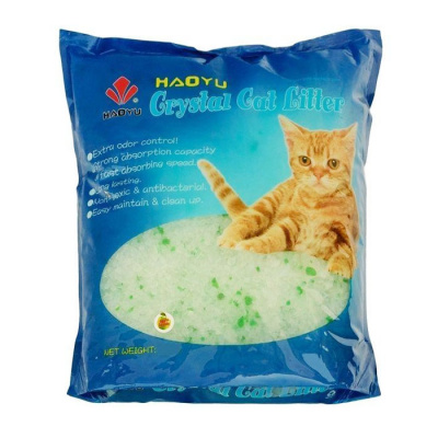 Наполнитель Crystal Cat 1,8кг (Яблоко) силикагель Наполнитель Crystal Cat 1,8кг (Яблоко) силикагель