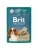 Brit Premium 0,085кг утка с яблоком в соусе, пауч для взрослых собак мини пород (53117) фото