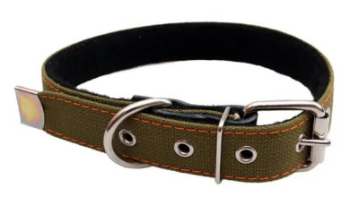 Ошейник (PerseiLine) брезентовый №30 1/2 двойной (57 см)