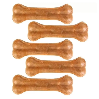 ДеликаЧойс DelicaChoic Кость жевательная 3" ЛА102 из жил 20-25г, 7,5 см, (уп.20шт) (253532) фото