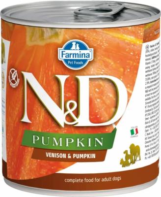 Farmina (Фармина) N&D 0,285кг DOG VENISON & PUMPKIN с тыквой и олениной для собак  Farmina (Фармина) N&D 0,285кг DOG VENISON & PUMPKIN с тыквой и олениной для собак фото