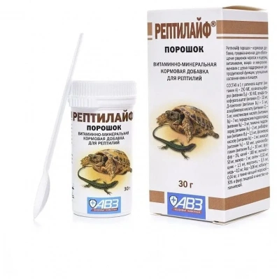 Рептилайф (АВЗ) 0,030кг витаминно-минеральная добавка для рептилий Рептилайф (АВЗ) 0,030кг витаминно-минеральная добавка для рептилий