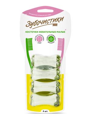 Зубочистики 0,076кг косточки (4шт) жевательные малые (76050304) фото