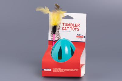 Игрушка (Nunbell) неваляшка с дразнилкой и колокольчиком для кошек h=25см фото