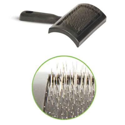 Пуходерка (Triol) 506 пластмассовая черная средняя фото