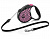 Рулетка (Triol) Flexi Life Geometry Pink S 5м до 12кг, трос для собак фото