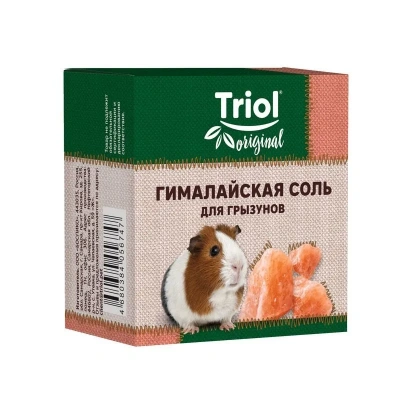 Лакомство (Triol) Original 0,04кг гималайская соль для грызунов фото Лакомство (Triol) Original 0,04кг гималайская соль для грызунов фото