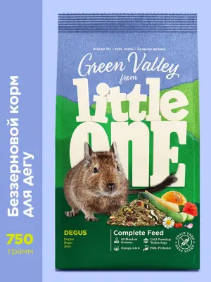 Little One 0,75кг Зеленая долина корм из разнотравья для дегу фото