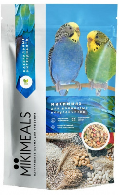 Микимилс (Mikimeals) 0,4кг корм для волнистых попугаев (477221) фото Микимилс (Mikimeals) 0,4кг корм для волнистых попугаев (477221) фото