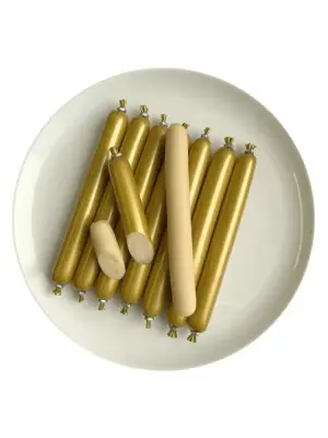 Деревенские лакомства колбаски Докторские 6*0,01кг из нежной курицы для кошек (79217858) фото