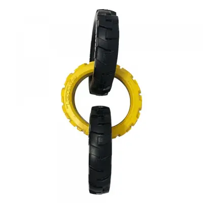 Tonka Игрушка кольца гибкие тройные желтый/черный 26,7см фото Tonka Игрушка кольца гибкие тройные желтый/черный 26,7см фото