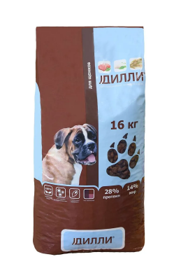 Дилли 16кг сухой корм для щенков (006297) фото