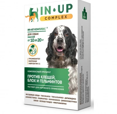 ИН-АП комплекс монодоза 2 мл для собак и щенков массой от 10 до 20 кг (ЛИЦЕНЗИЯ) ИН-АП комплекс монодоза 2 мл для собак и щенков массой от 10 до 20 кг (ЛИЦЕНЗИЯ) фото