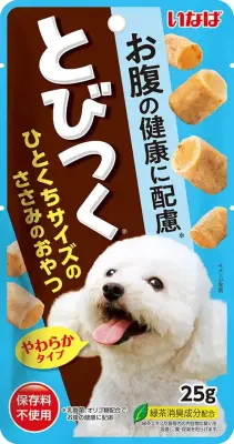 INABA Tobitsuku  0,025кг RDS-14 Лакомство для собак для поддержания здоровья ЖКТ Куриное филе фото