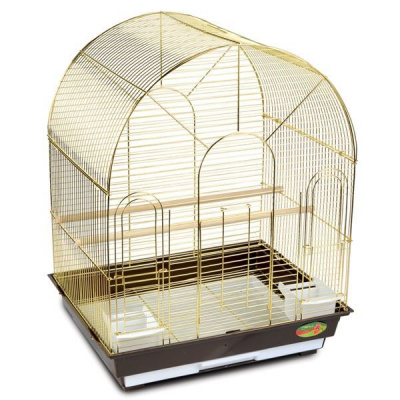 Клетка (Triol) N 1300G-K (52*41*66,5) золото для птиц Клетка (Triol) N 1300G-K (52*41*66,5) золото для птиц