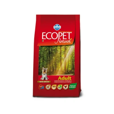 Farmina (Фармина) Ecopet Natural 12кг для взрослых собак мини Farmina (Фармина) Ecopet Natural 12кг для взрослых собак мини
