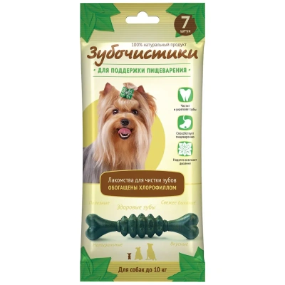 Зубочистики 0,06кг лакомство Мятные (7шт) для собак мелких пород (73303976) фото Зубочистики 0,06кг лакомство Мятные (7шт) для собак мелких пород (73303976) фото