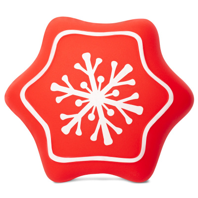 Игрушка (Triol) NEW YEAR Снежинка для собак, 85мм Игрушка (Triol) NEW YEAR Снежинка для собак, 85мм