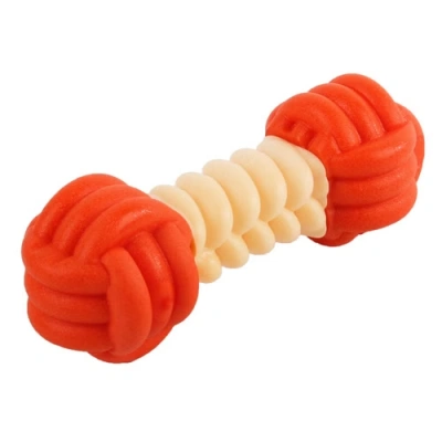 Игрушка (All For Paws) 3687 Bone Appetit Косточка с пищалкой термопласт р.S для собак (1/24)