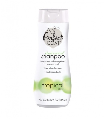 Шампунь (8in1) Perfect Coat против линьки для собак и кошек, 473мл 